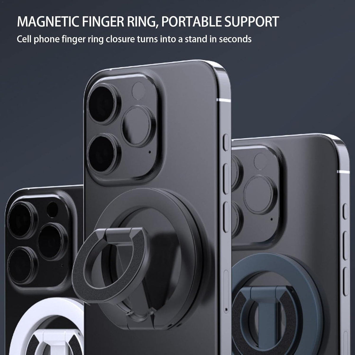 Double-Sided Metal Magnetic Phone Holder