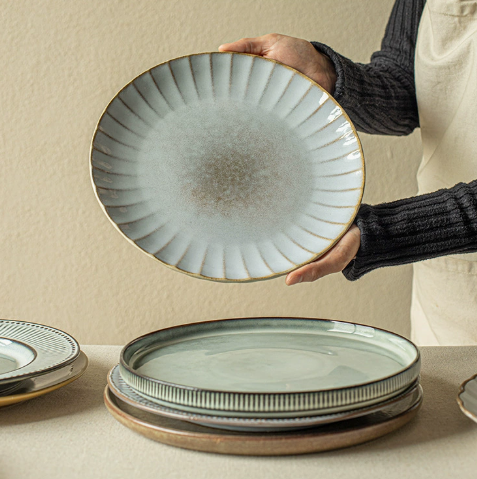 Retro large plate
