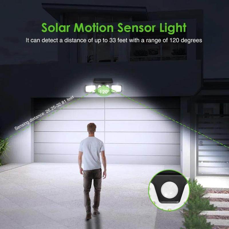 🎁Hot Sale 🔥Adjustable Motion Sensor Solar Lumina Lights