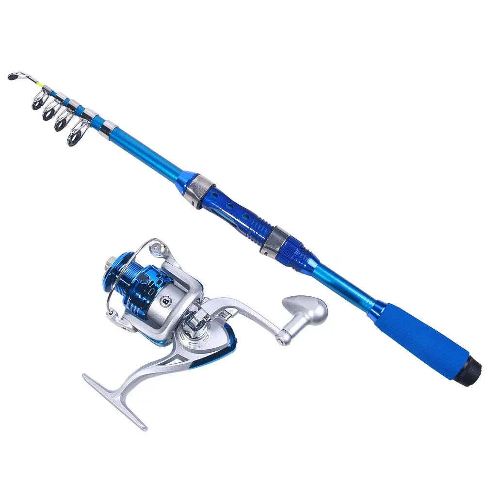 Royale Legend Patriot Twin-Tip Spinning Rod and Reel Combo