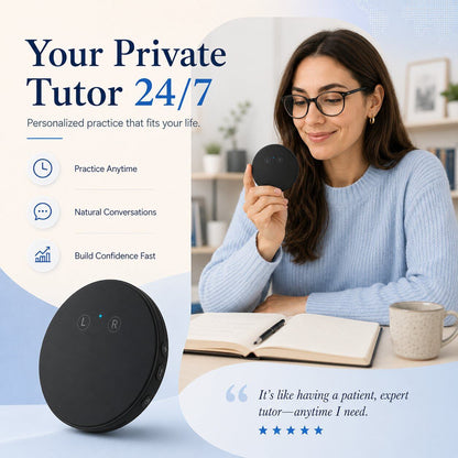 🌍HOT SALE 🎙️AI Real-Time Language Practice Companion – Supports 108 Languages