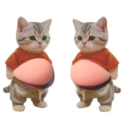 3D Dog & Cat Mochi Stickers 🐾 Stress Relief Fidget Toys Silicone Buffers for Cars & Walls Perfect Holiday Gifts