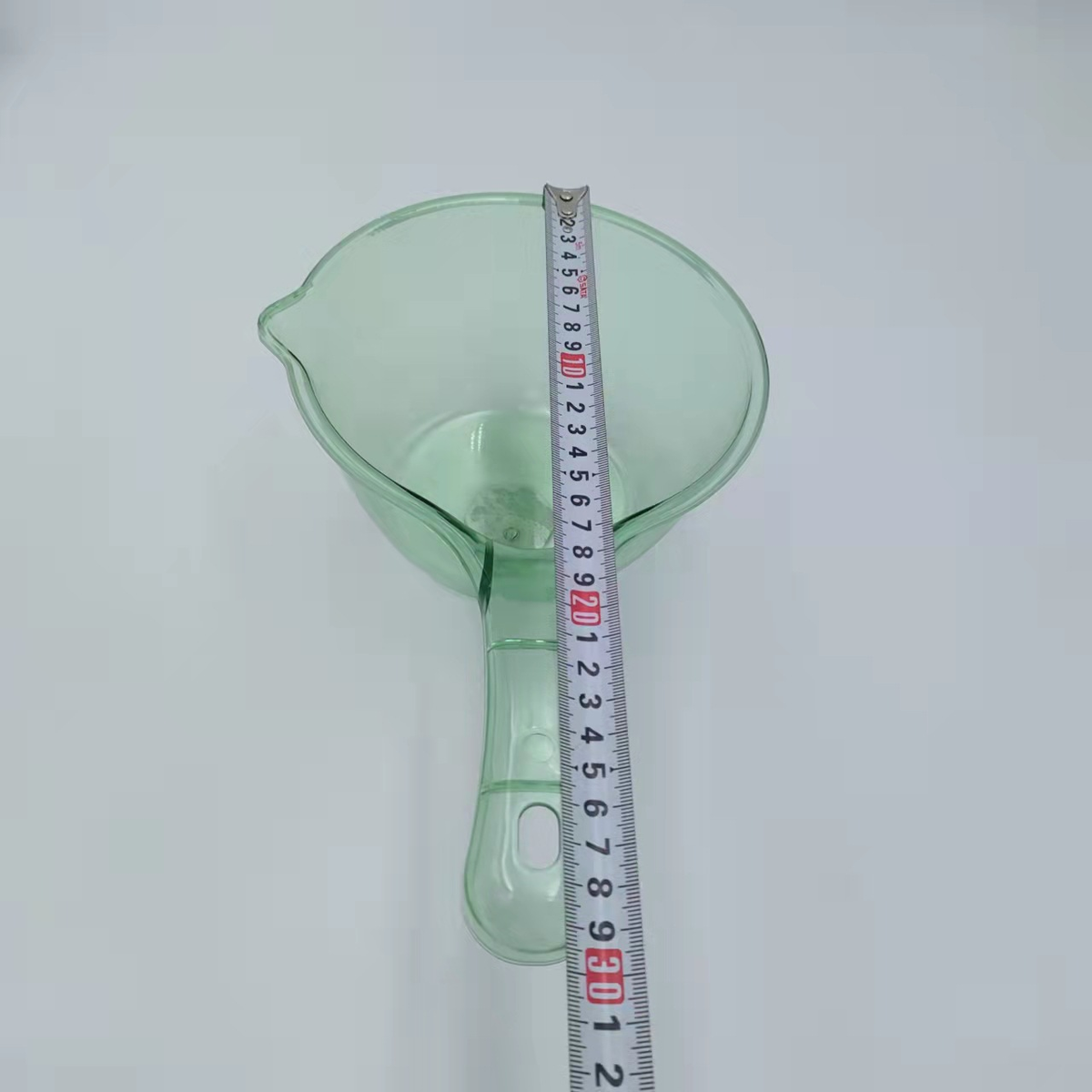 Factory supply plastic transparent water scoop can be hung water scoop thick not easy to break Crystal Scoop