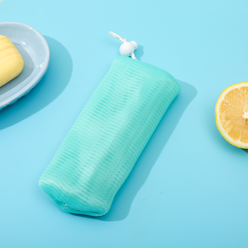 Multi-layer super soft foaming net facial cleanser foaming net soap bag foaming net bath scrub Cleansing Foaming Net Wholesale