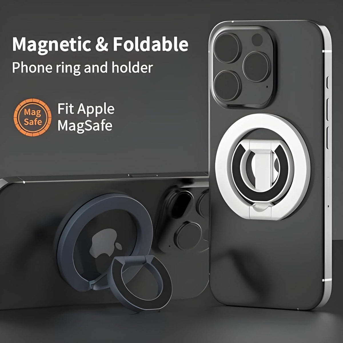 Double-Sided Metal Magnetic Phone Holder