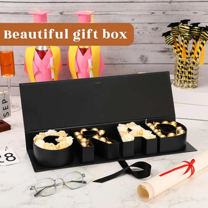🎓 DIY Graduation Gift Box with Ribbon – Large Empty Box for Gifts, Candy, Cookies, Flowers & More 🎁
