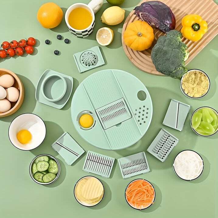 Large Capacity Multi-Function Salad Spinner