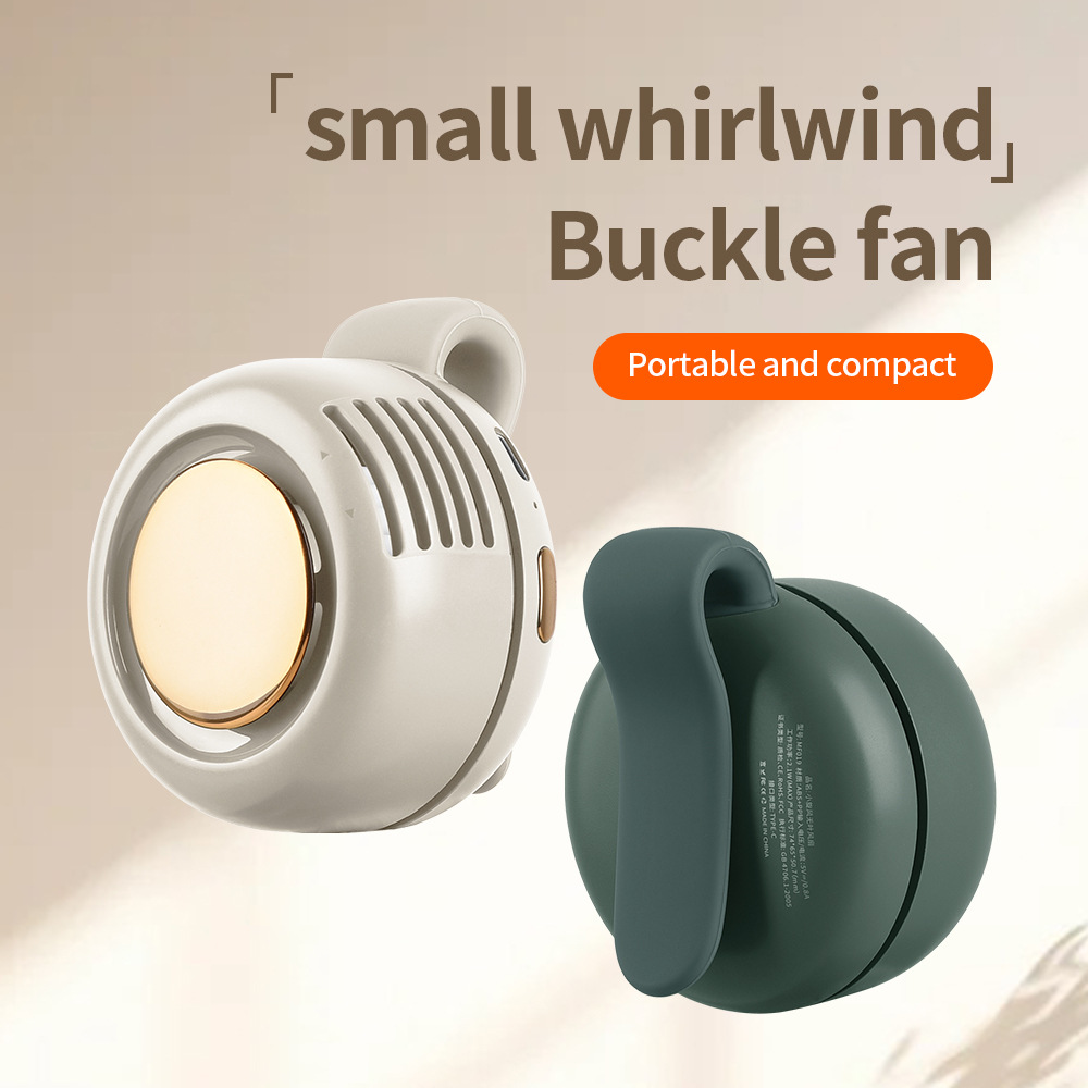 ✨Mini portable fan, 🔋USB rechargeable handheld neck fan🎁
