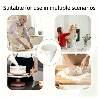 🔥Christmas 50% OFF - ✨Flour Funnel for Kitchen Aid Stand Mixer