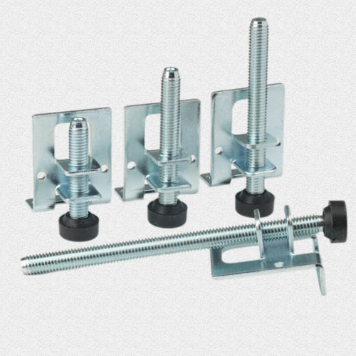Heavy-Duty Furniture Wardrobe Adjustable Leveling Feet Screws for Uneven Floors, Anti-Slip Cabinet Pads, Height-Adjustable Table Legs 10pcs
