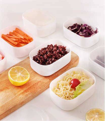 Brown rice sub-packaging frozen boxed multi-grain lunch box fat-reducing meal quantitative small lunch box crisper refrigerator storage box