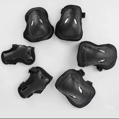 Adult and Children's Protective Equipment Set Cycling Protective Equipment Balance Bike Skateboarding Wheel Skating Protective Equipment 6-piece Set